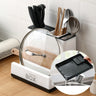 Yenvique Tableware Storage Holders Kitchen Knife Plastic Storages Racks For Kitchen Convenience Cabinet Kitchen Gadgets
