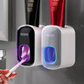 Yenvique Wall Mounted Automatic Toothpaste Holder Bathroom Accessories Set Dispenser